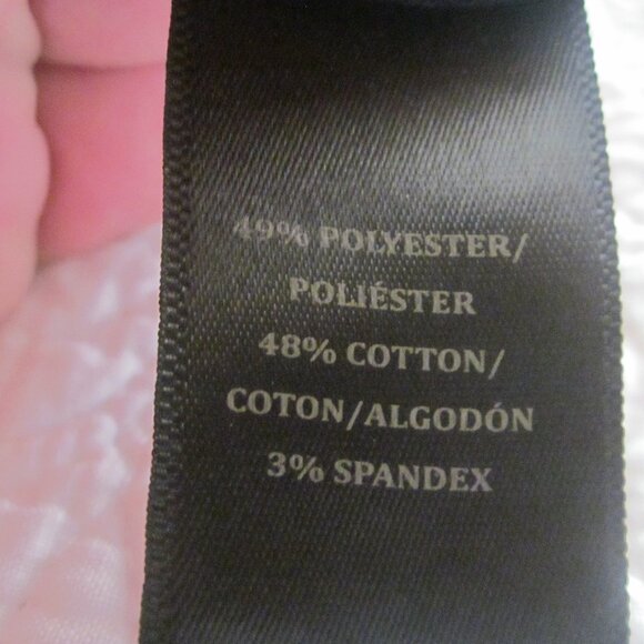 Ann Taylor Pants 6 Blue/Red Print Side Zipper - Picture 5 of 6